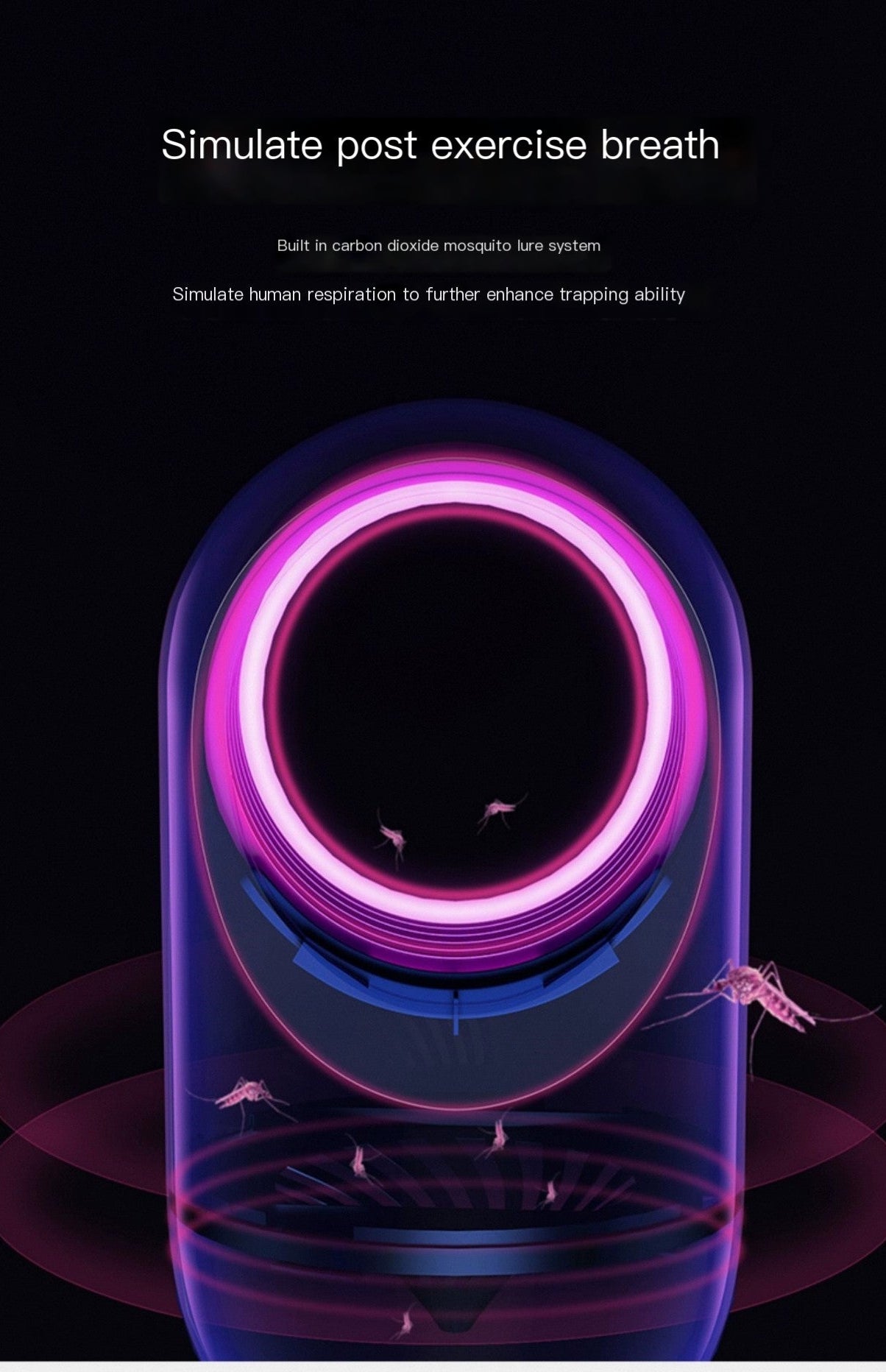 Indoor Mosquito Repellent Lamp for Air Purification