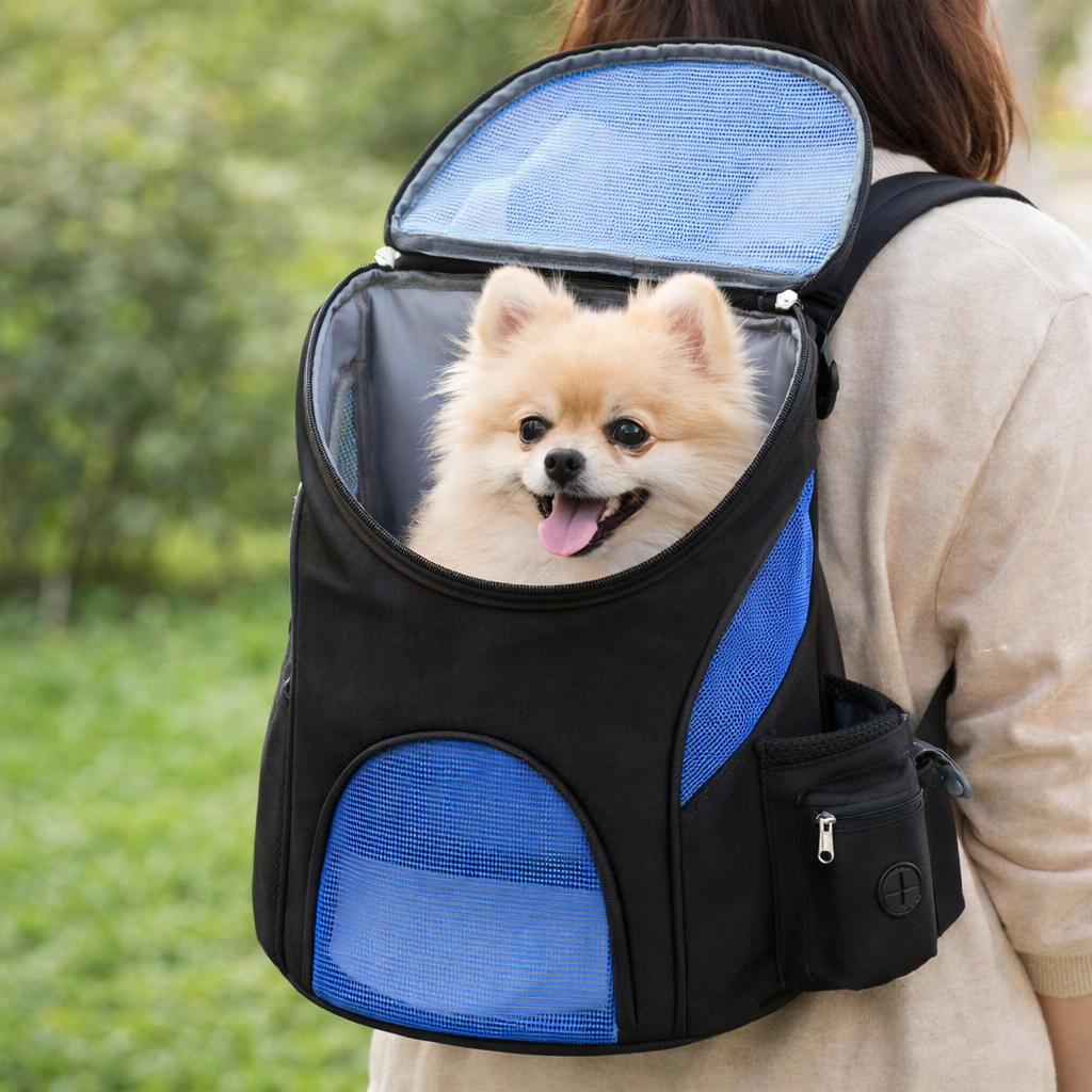 Ventilated Mesh Pet Backpack Carrier