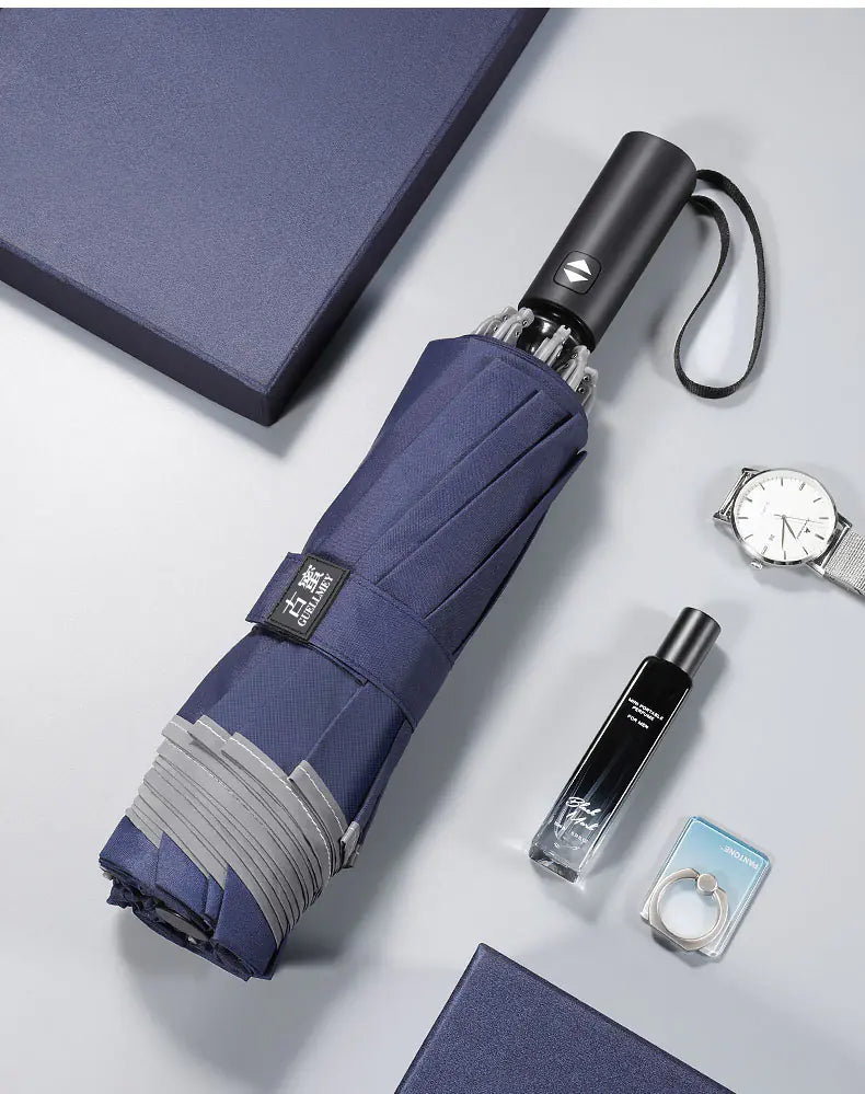 Men's Reverse Folding Automatic Umbrella