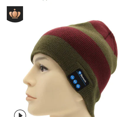 Wireless Bluetooth Knit Hat for Music and Calls