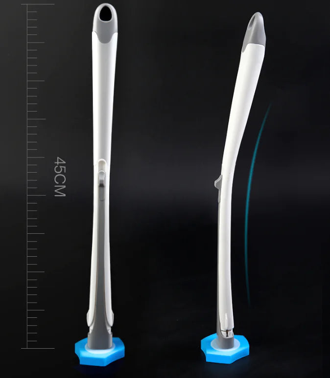 Disposable Toilet Brush with Long Handle for Deep Clean