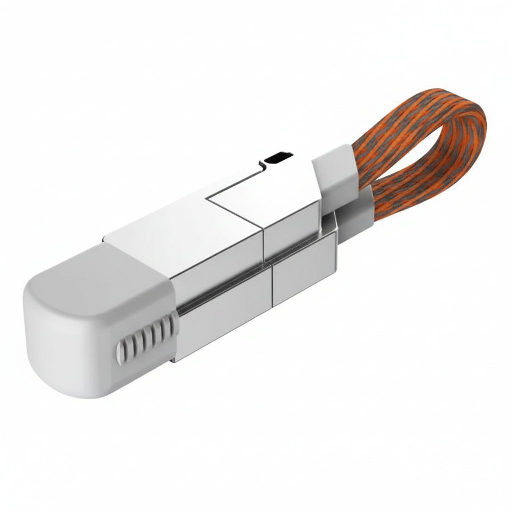 4-in-1 Keychain PD Fast Charging Portable Data Cable