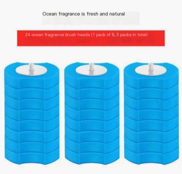 Disposable Toilet Brush with Long Handle for Deep Clean