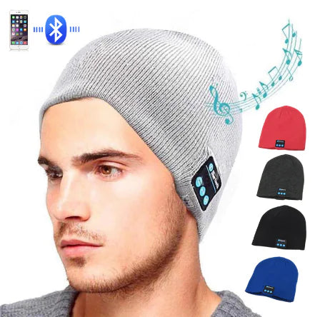 Wireless Bluetooth Knit Hat for Music and Calls