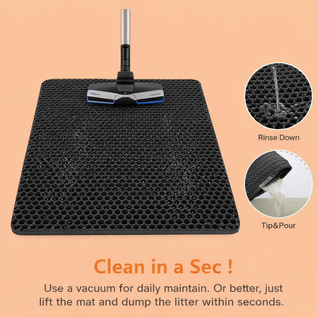 Waterproof Double Layer Non-Slip Pet Litter Mat