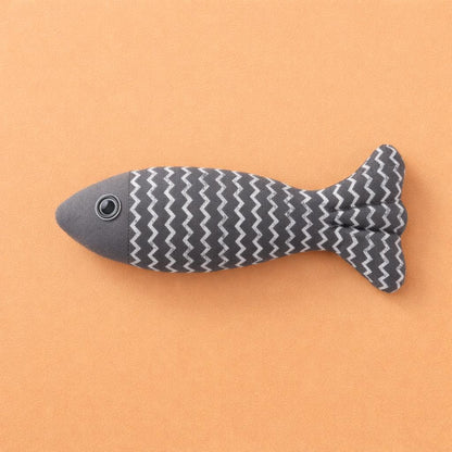 Linen Fish Cat Toy