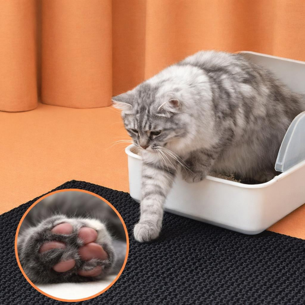 Waterproof Double Layer Non-Slip Pet Litter Mat
