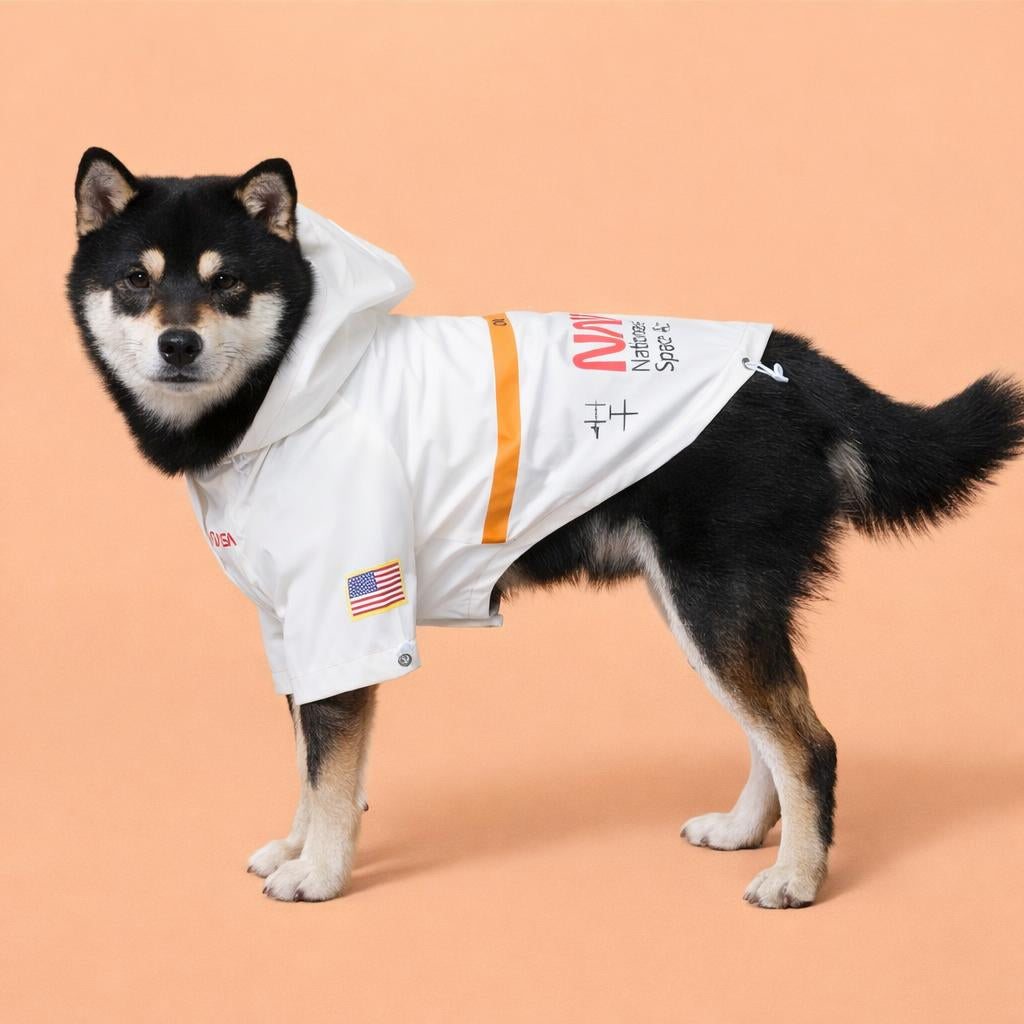 Tide Brand Reflective Windproof Pet Raincoat