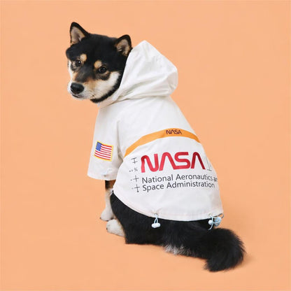 Tide Brand Reflective Windproof Pet Raincoat