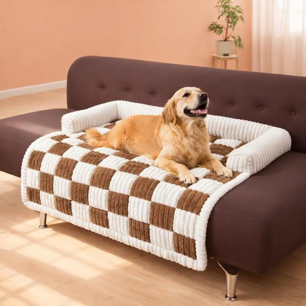 Plush Thickened Warm Pet Bed