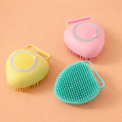 Silicone Bath Brush for Dogs and Cats Grooming Tool