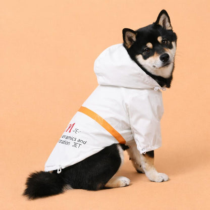 Tide Brand Reflective Windproof Pet Raincoat