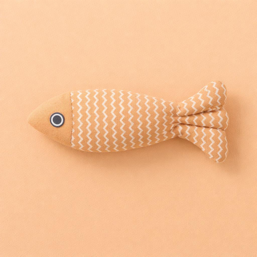 Linen Fish Cat Toy