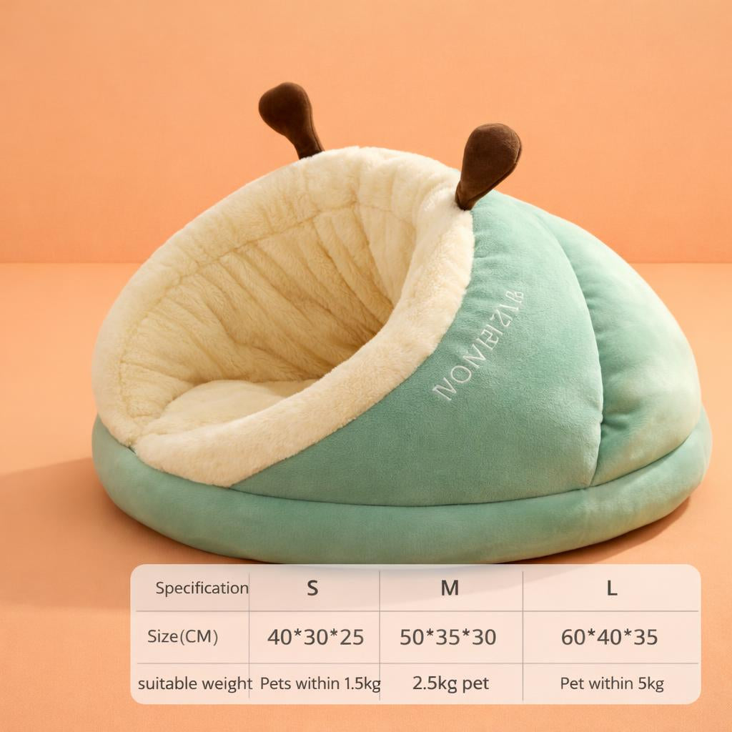 Pet Bed Winter Cat Dog Slippers Small Nest