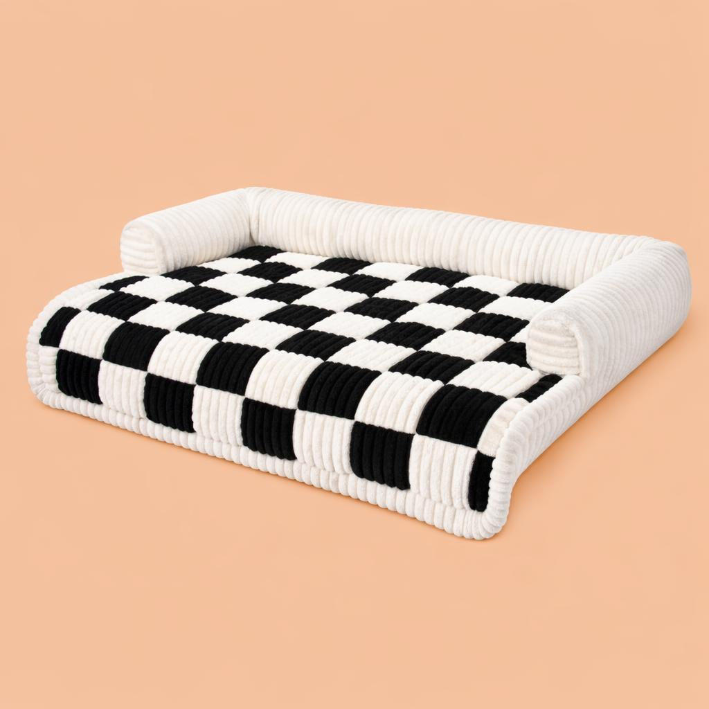 Plush Thickened Warm Pet Bed