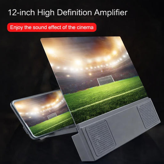 L5 12-Inch HD Phone Screen Magnifier with Speaker Stand