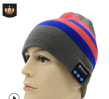 Wireless Bluetooth Knit Hat for Music and Calls