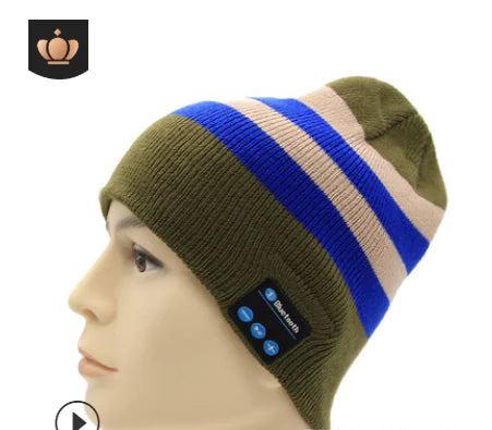 Wireless Bluetooth Knit Hat for Music and Calls